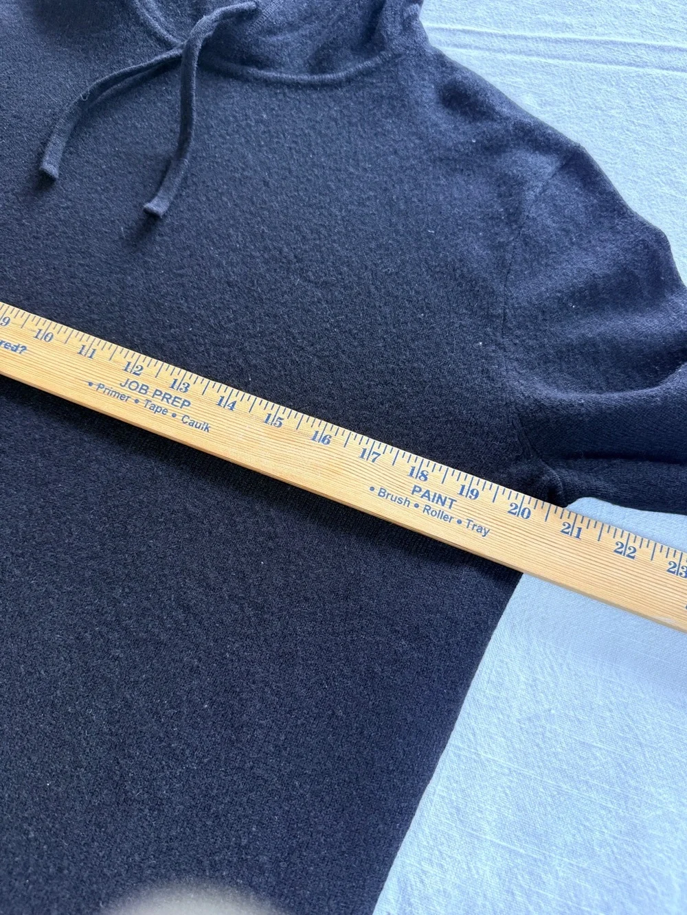 J. Crew Black Hooded Cashmere sweater - Black Small